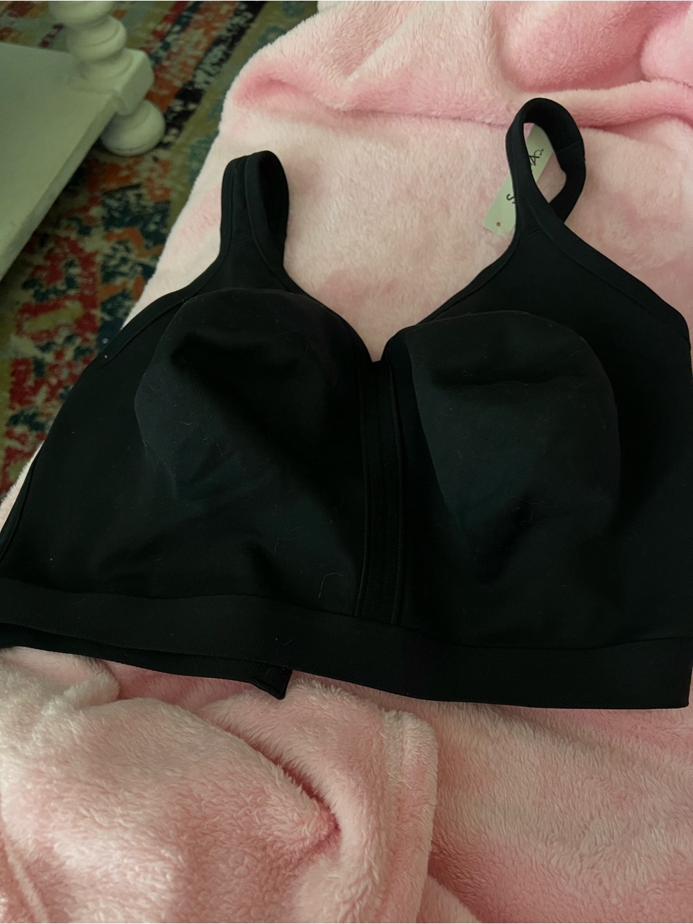 Soma Black Seamless Wireless Support Bra